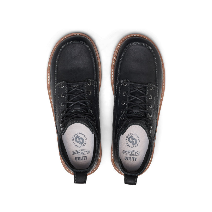 Men's San Jose 6\" Boot (Aluminum Toe) | Black/Caramel Cafe