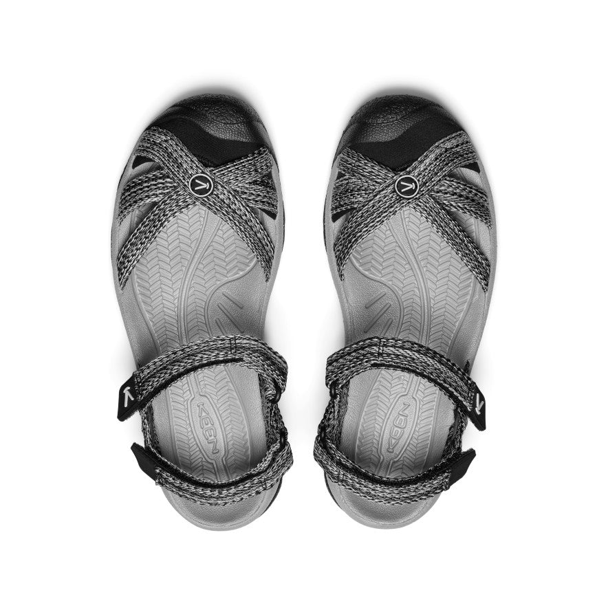 Women's Bali Strap Sandal | Alloy/Black