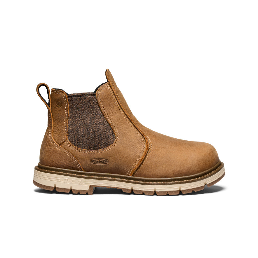 Women's San Jose Chelsea 90° Heel Boot (Soft Toe) | Belgian/Gum
