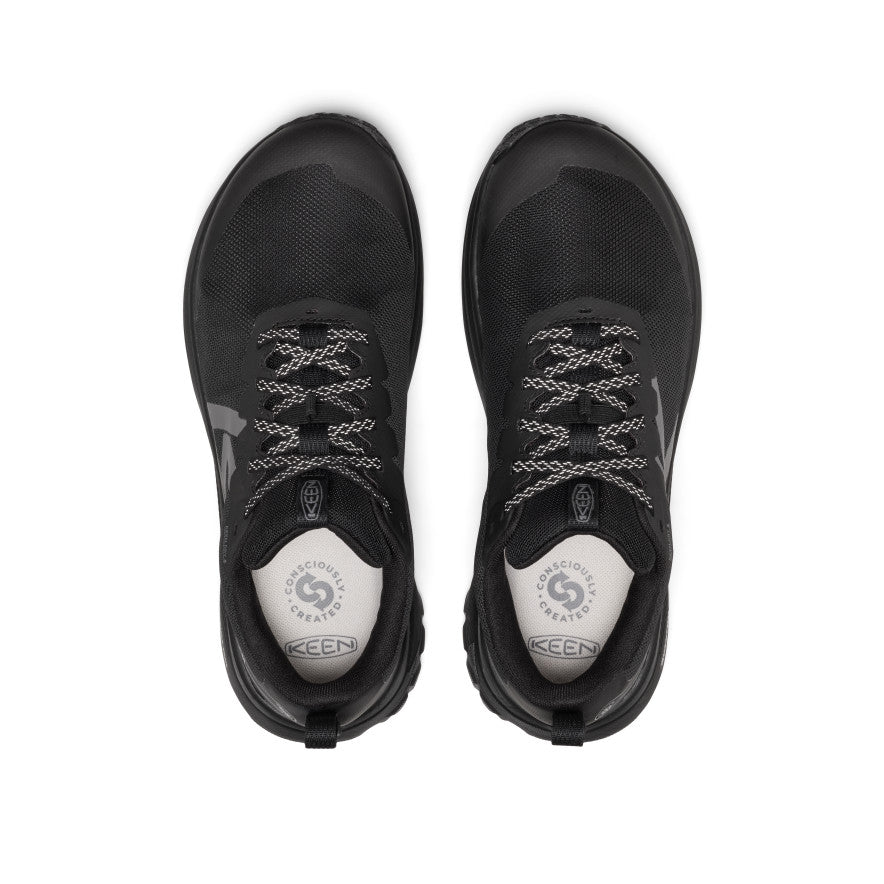 Men's Roam Waterproof Trail Running Shoe | Black/Black