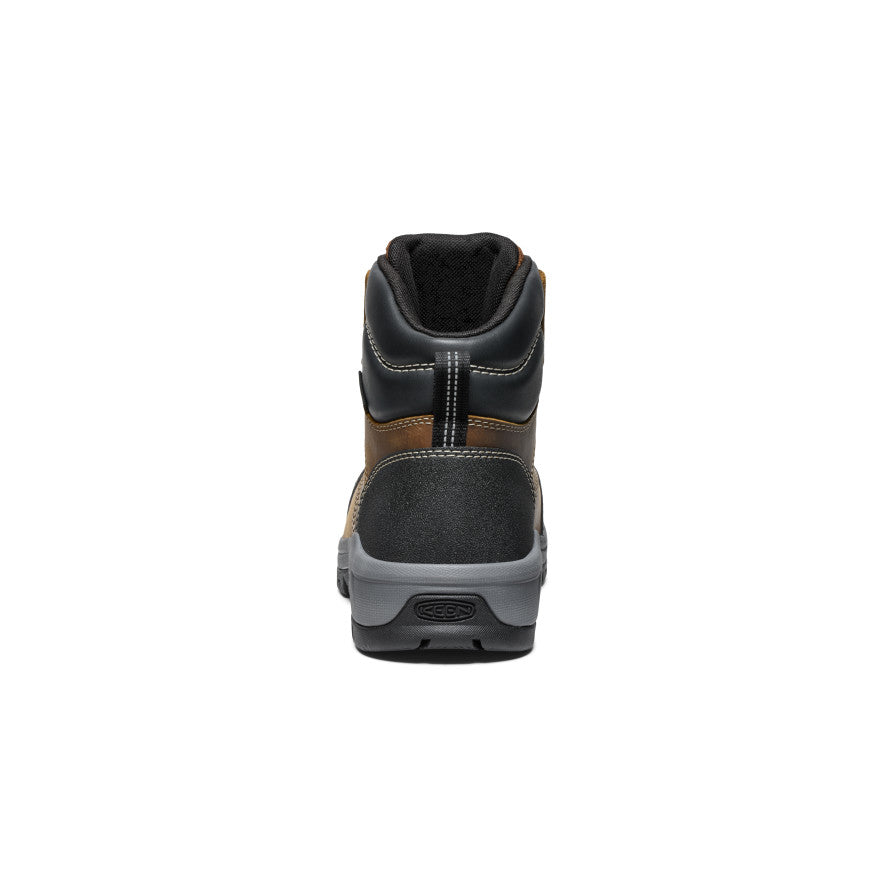 Women's Evanston 6\" Waterproof Boot INT MET (Carbon Toe) | Bison/Black