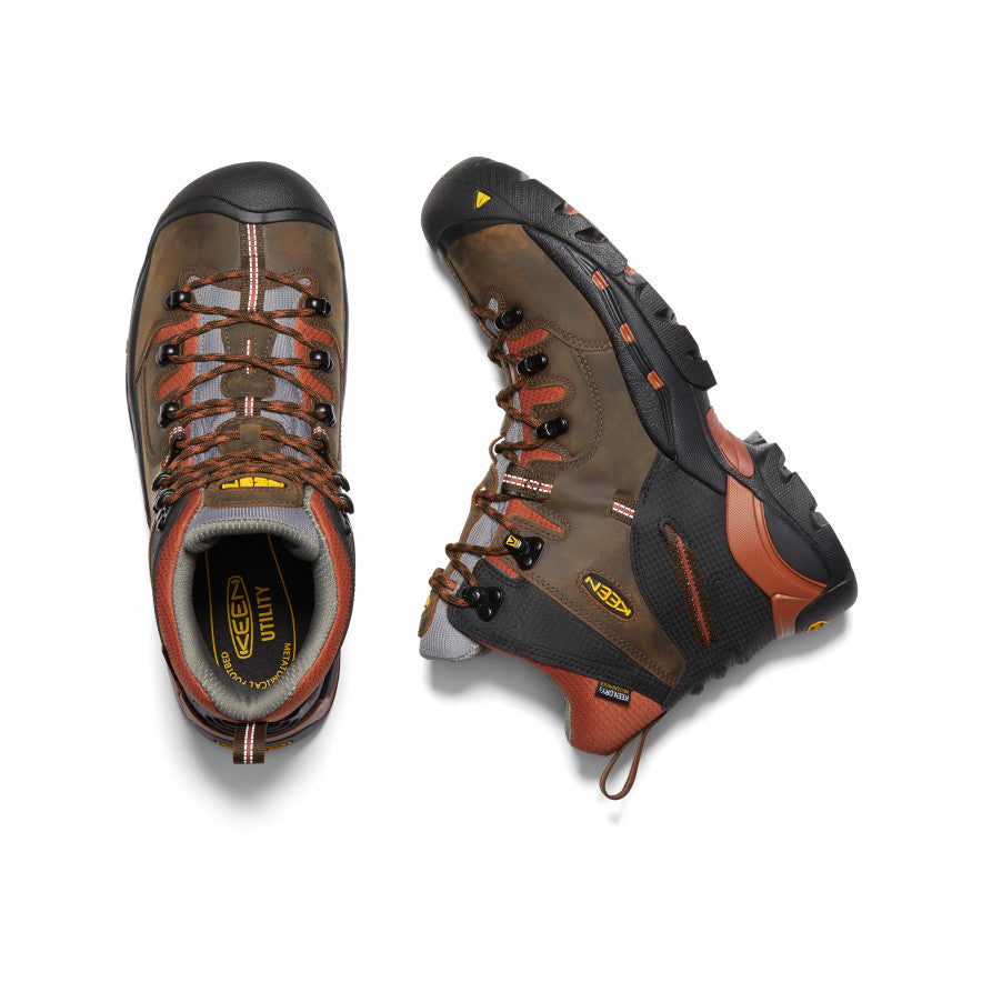 Men's Pittsburgh 6\" Waterproof Boot (Soft Toe) | Cascade Brown/Bombay Brown