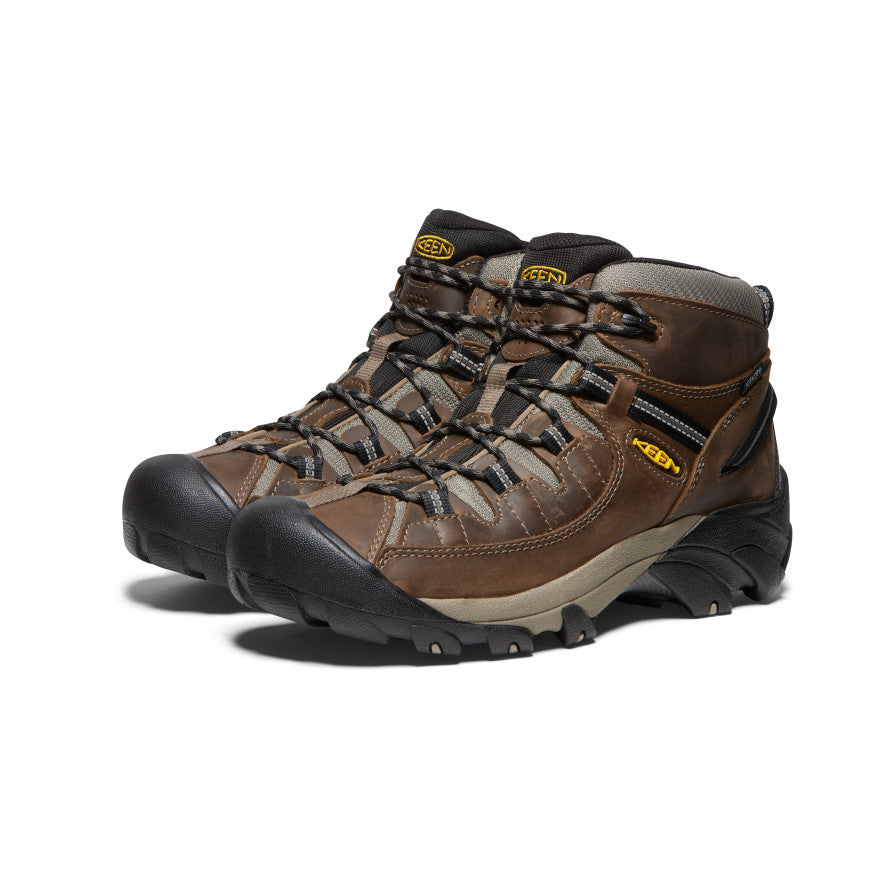 Men's Targhee II Waterproof Mid Wide | Shitake/Brindle