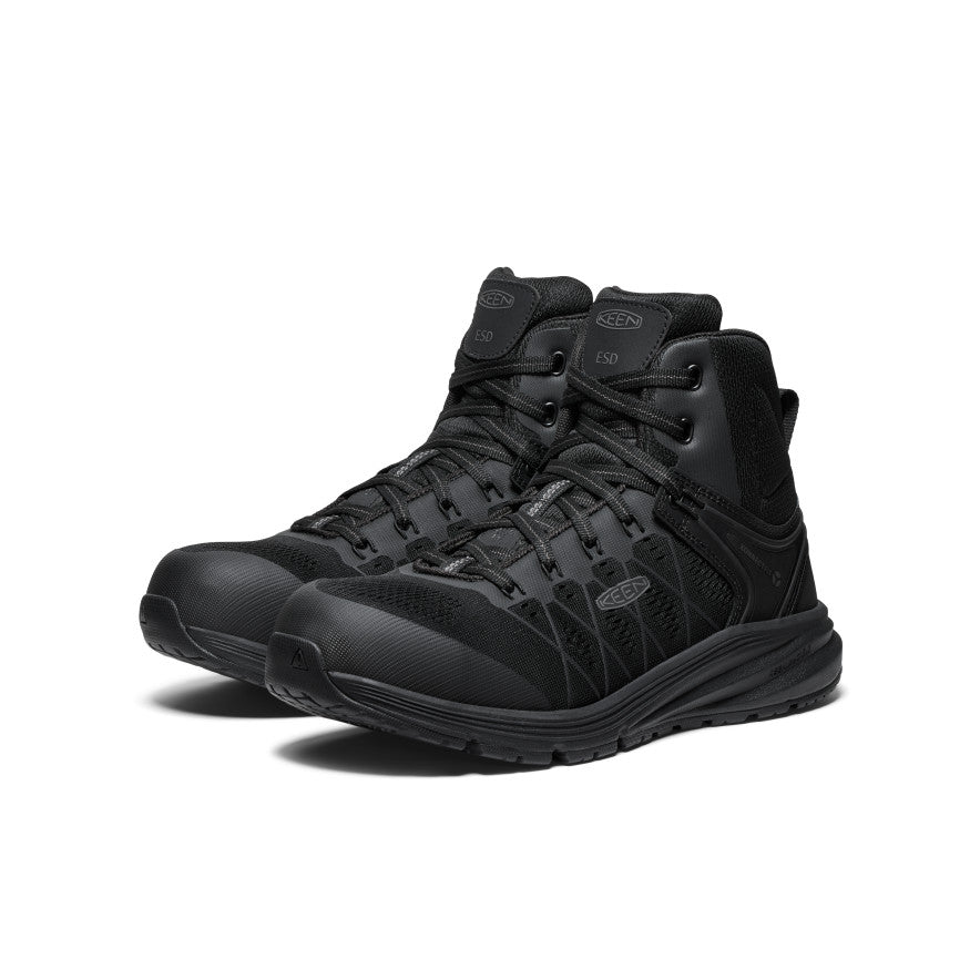 Men's Vista Energy Mid ESD (Carbon Toe) | Black/Black