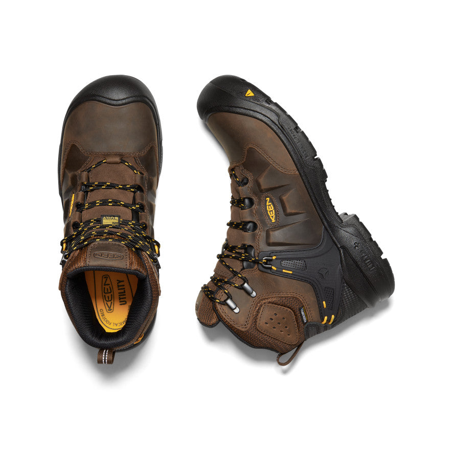 Men's Dover 6\" Waterproof (Carbon Toe) | Dark Earth/Black