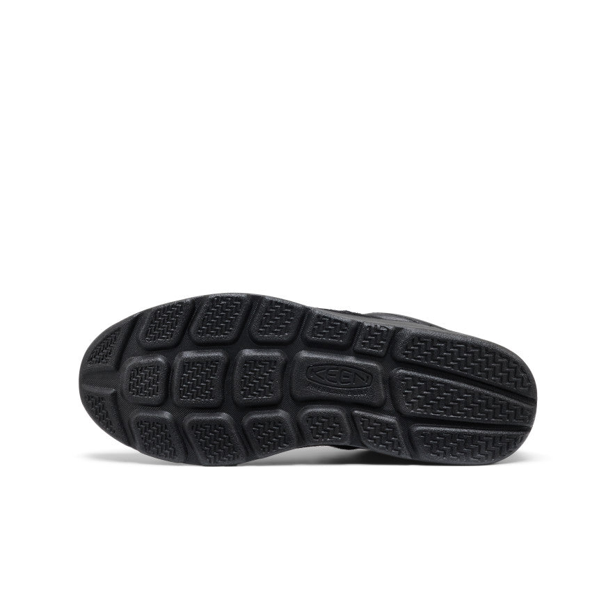 Men's KM2 Leather Jogger | Black/Black