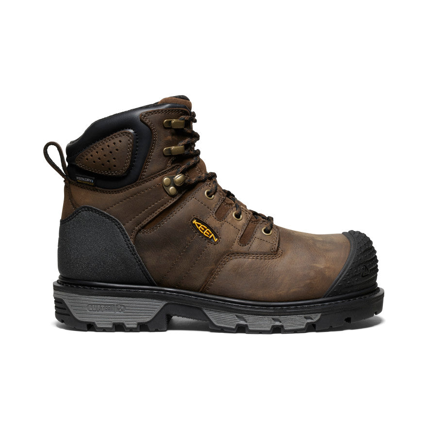 Men's CSA Camden 6\" Waterproof Boot (Carbon Toe) | Dark Earth/Black