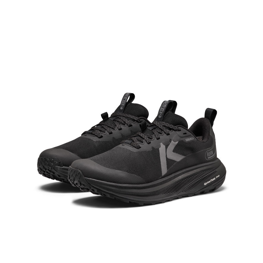 Women's Roam Waterproof Trail Running Shoe | Black/Black