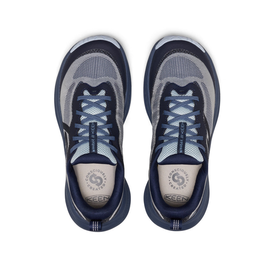 Women's Wander Trail Running Shoe | Vintage Indigo/Skyway