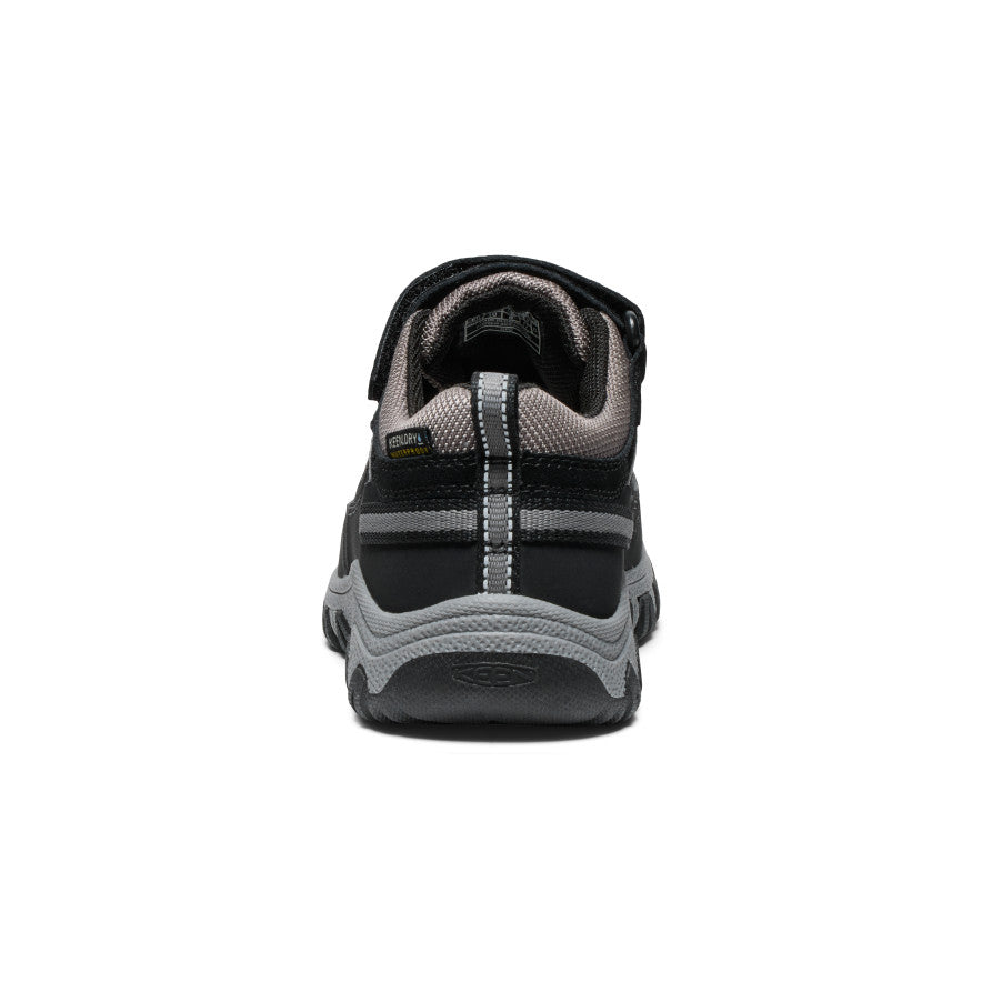 Little Kids' Targhee IV Waterproof Hiking Shoe | Black/Steel Grey
