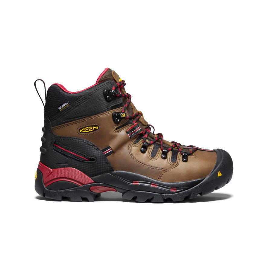 Men's Pittsburgh 6\" Waterproof Boot (Steel Toe) | Bison