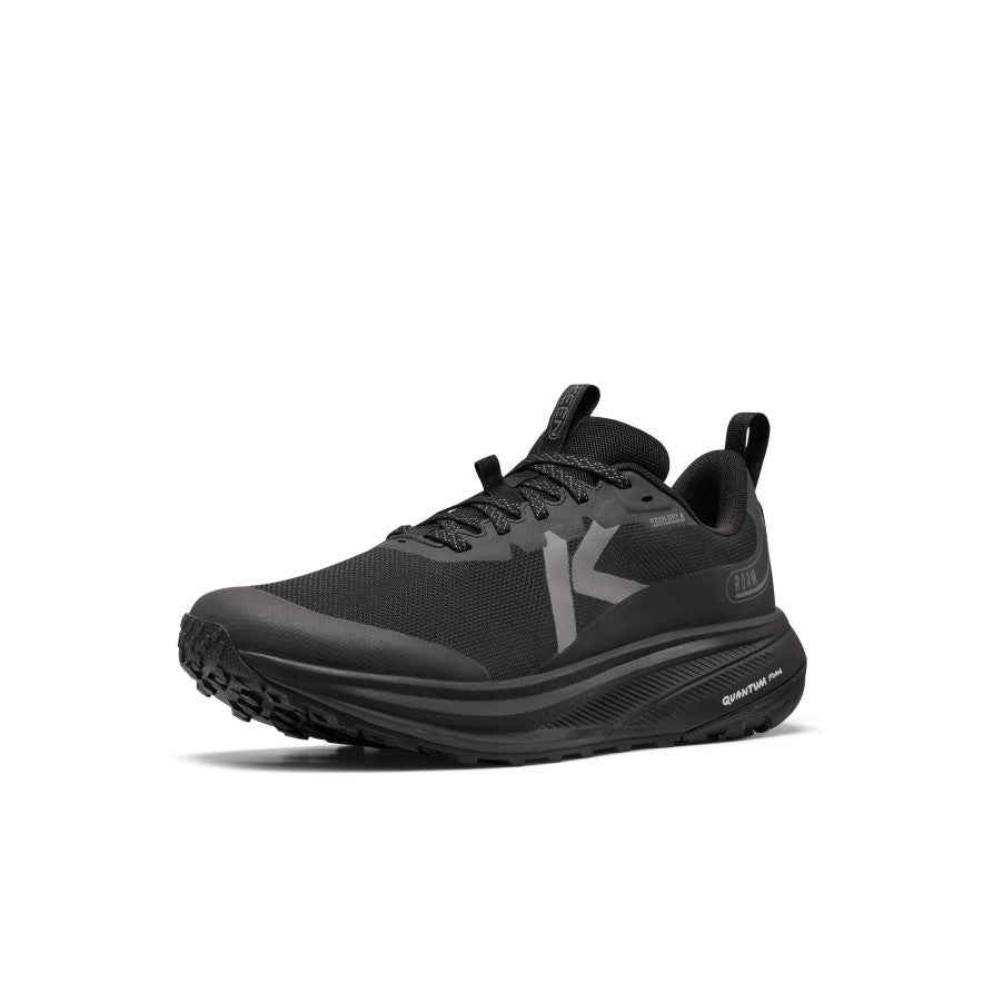 Men's Roam Waterproof Trail Running Shoe | Black/Black