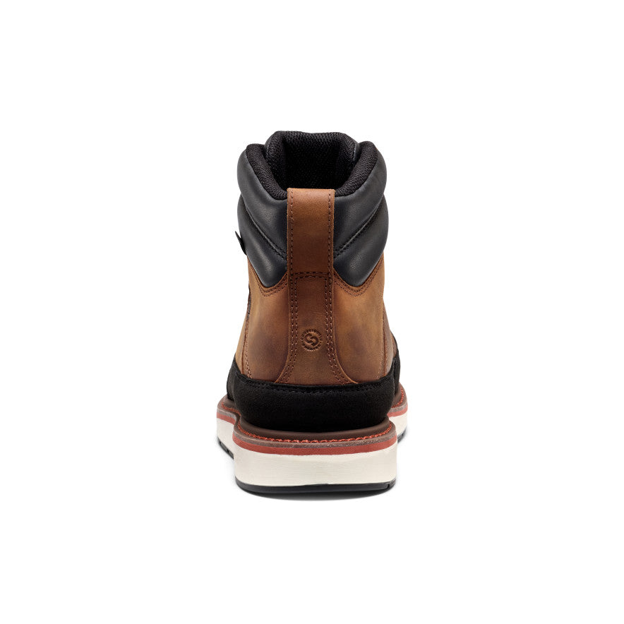 Men's Liberty Racer 6\" Waterproof Work Boot (Carbon Toe) | Bison/Black
