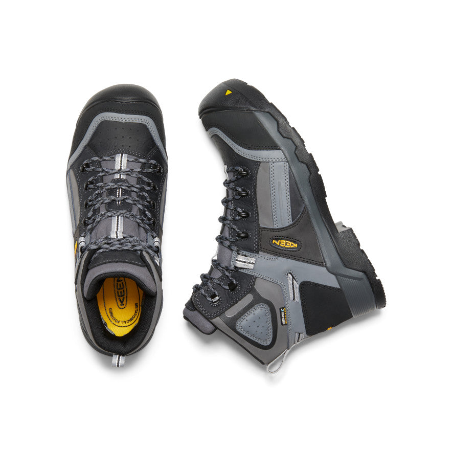 Men's Davenport 6\" Insulated Waterproof Boot (Composite Toe) | Magnet/Steel Grey