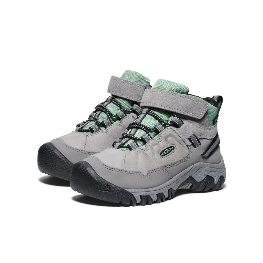 Little Kids' Targhee IV Waterproof Hiking Boot | Alloy/Granite Green