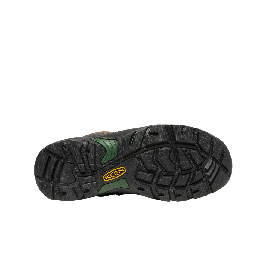 Men's Pittsburgh Energy 6\" Waterproof Boot (Carbon Toe) | Cascade Brown/Greener Pastures