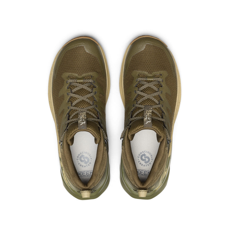 Men's Targhee Apex Wide Waterproof Hiking Boot | Dark Olive/Khaki