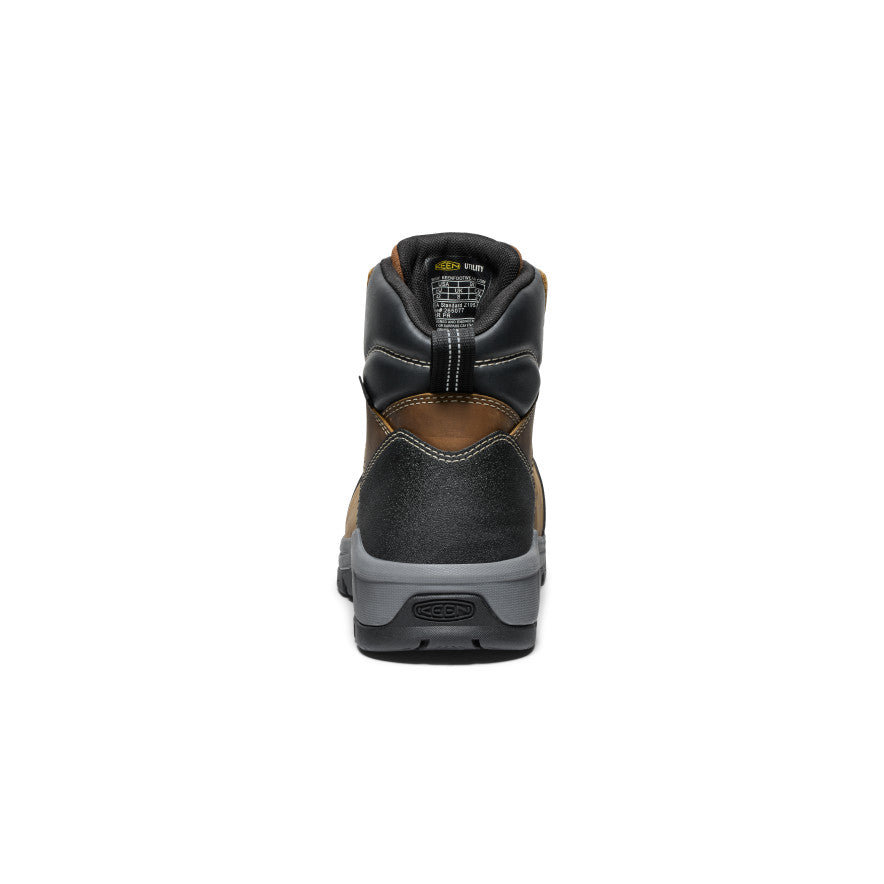 Men's CSA Evanston 6\" Waterproof Boot (Carbon Toe) | Bison/Black