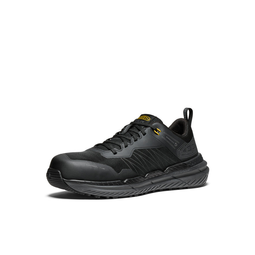 Men's Speedworks Work Sneaker (Carbon Toe) | Black/Steel Grey