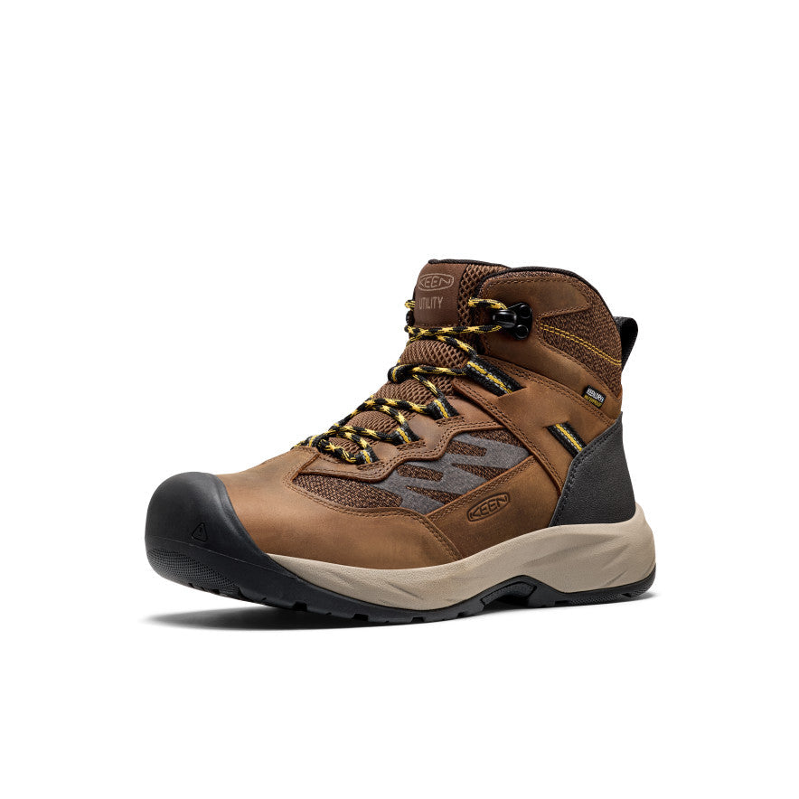 Men's Highframe Waterproof Work Boot (Soft Toe) | Dark Earth/Black
