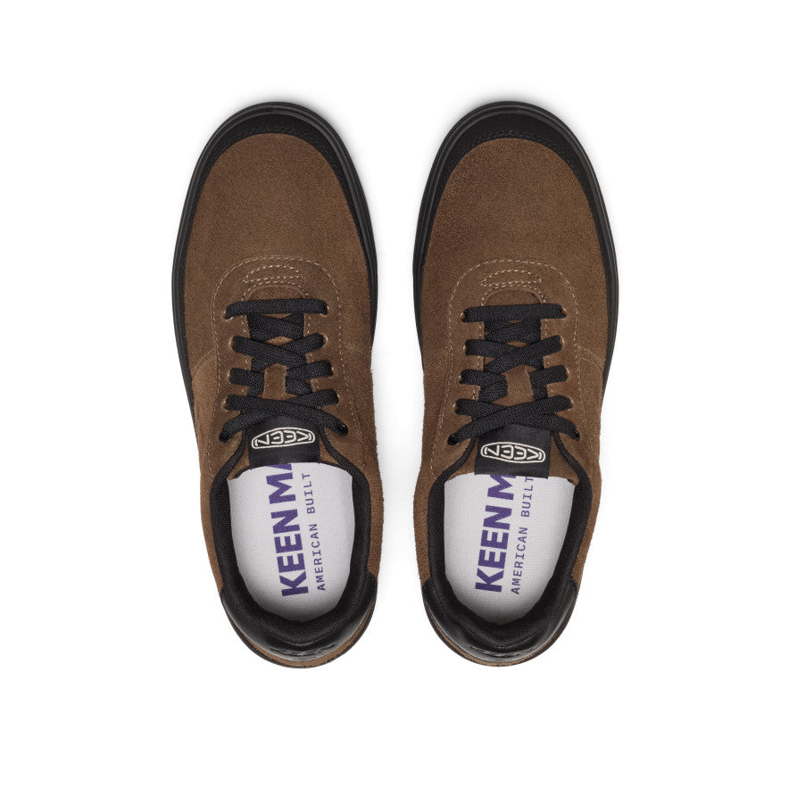 Men's KM4 Leather Sneaker | Dark Earth/Black