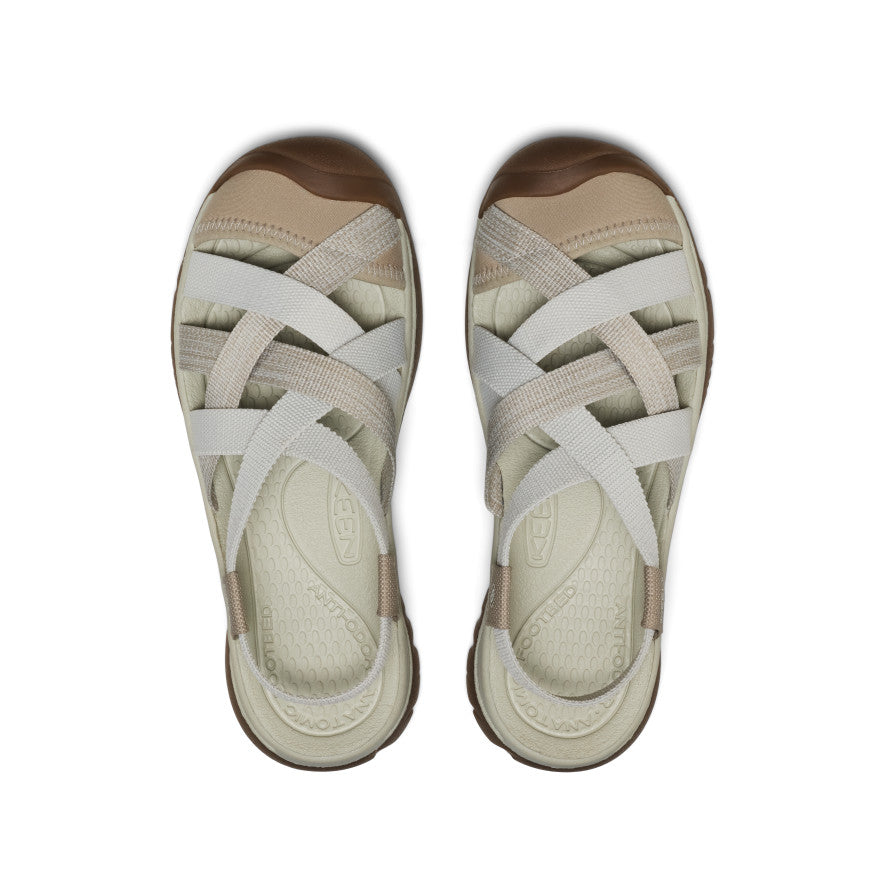 Women's Whisper Lattice Sandal | Plaza Taupe/Silver Birch