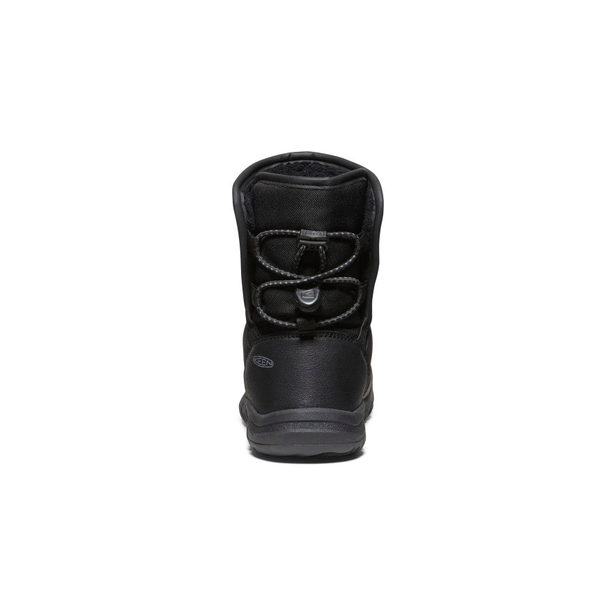 Little Kids' Puffrider Waterproof Winter Boot | Black/Steel Grey