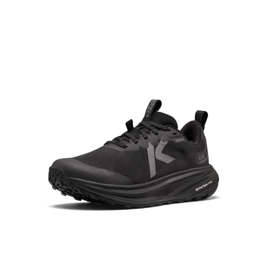 Women's Roam Waterproof Trail Running Shoe | Black/Black
