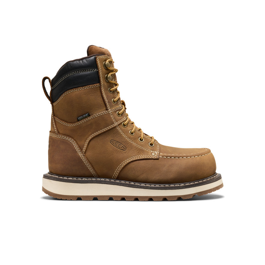 Men's Cincinnati 8\" Waterproof Boot (Carbon Toe) | Belgian/Sandshell