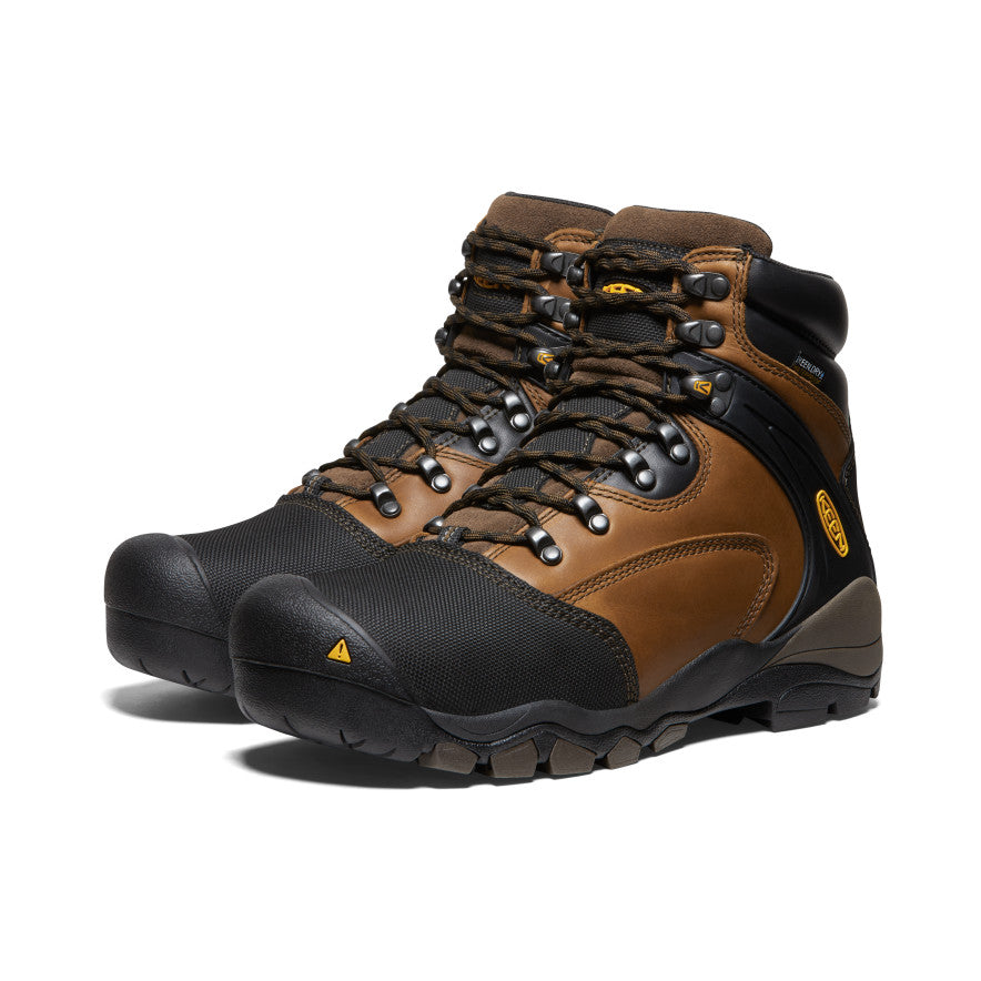 Men's Louisville 6\" MET Waterproof Boot (Steel Toe) | Slate Black