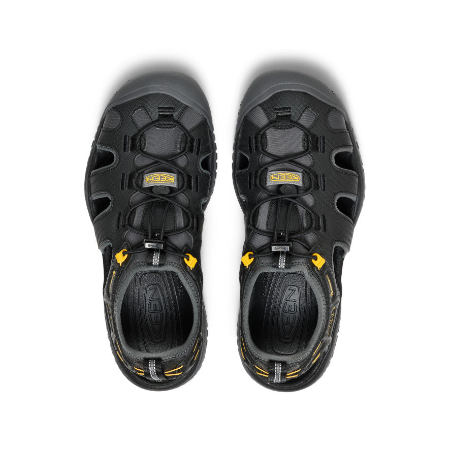 Men's SOLR Sandal | Black/Gold
