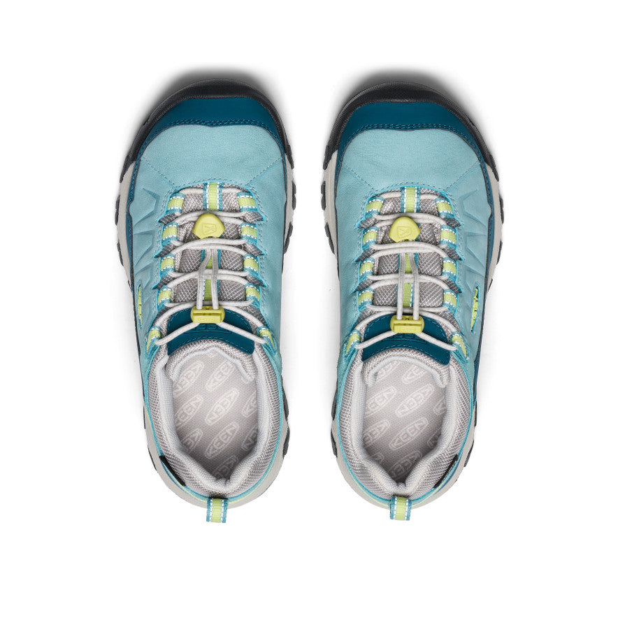 Big Kids' Targhee IV Waterproof Hiking Shoe | Reef Waters/Daiquiri Green