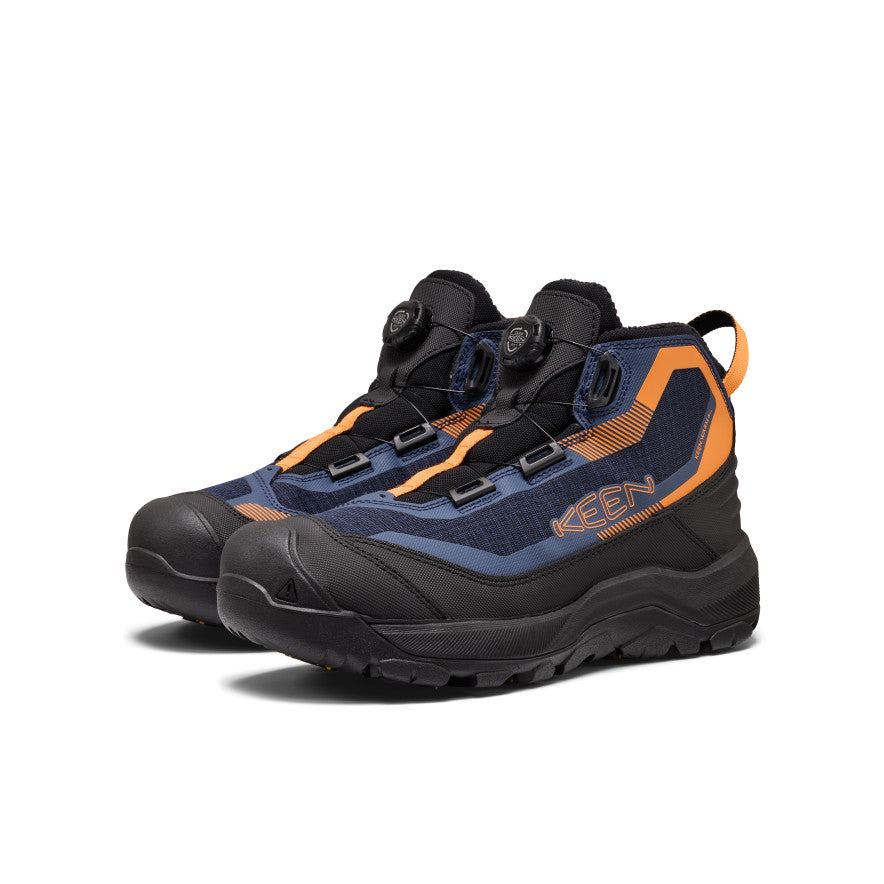 Men's Revel IV EXP CF Polar Waterproof Boot | Naval Academy/Flame Orange