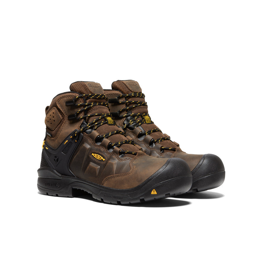 Men's Dover 6\" Waterproof (Carbon Toe) | Dark Earth/Black