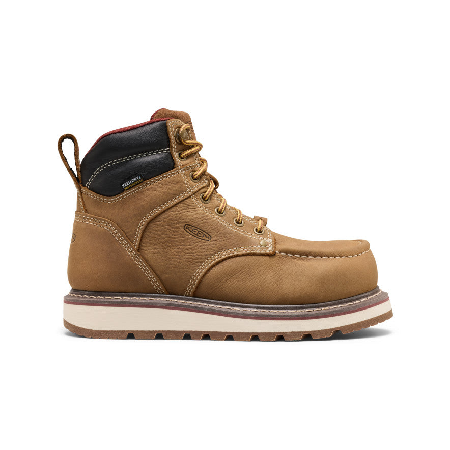 Women's Cincinnati 6\" Waterproof Boot (Carbon Toe) | Belgian/Sandshell