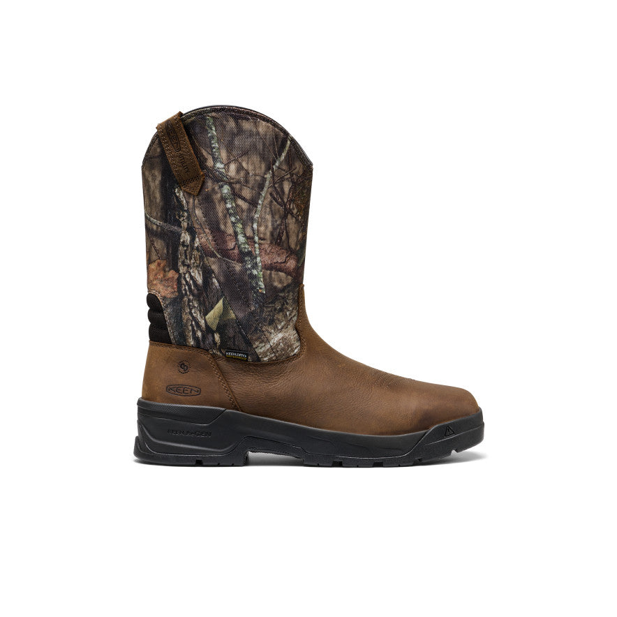 Men's Flatland Pull-On Waterproof Work Boot (Soft Toe) | MOSSY OAK®  BREAK-UP COUNTRY©®