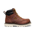 Men's Cincinnati 6\" Waterproof 90° Heel Boot (Soft Toe) | Tuscan Red/Sandshell
