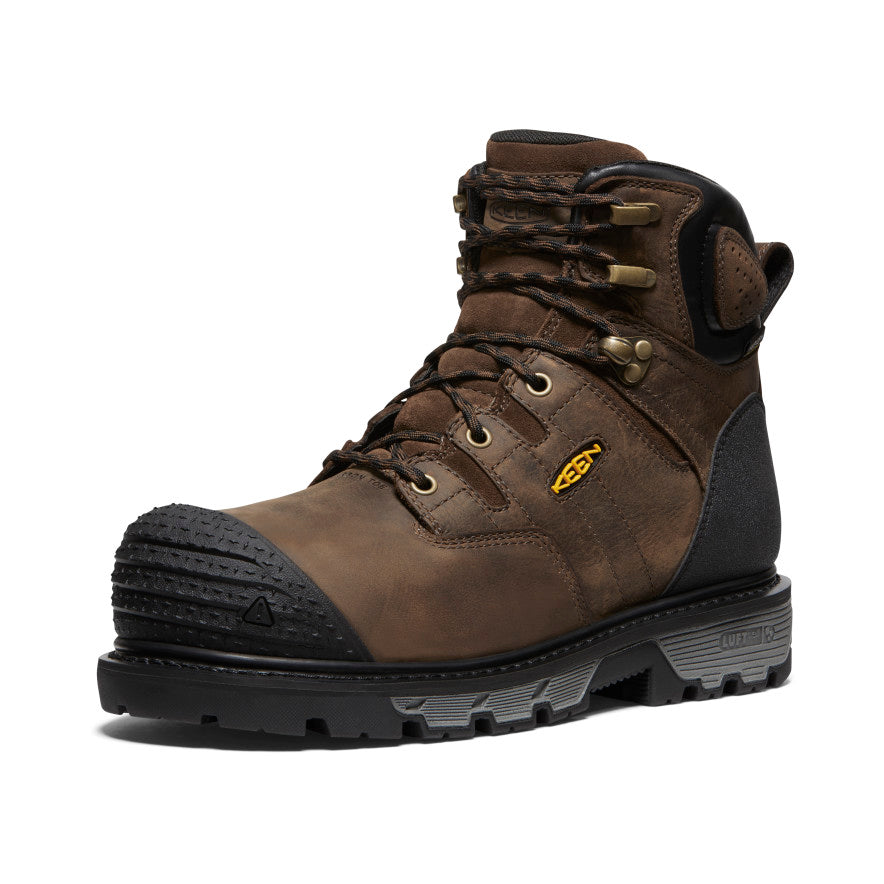 Men's CSA Camden 6\" Waterproof Boot (Carbon Toe) | Dark Earth/Black