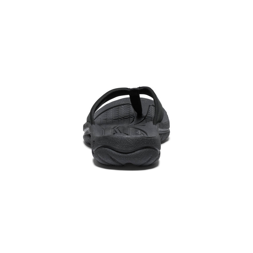 Women's Kona Leather Flip-Flop | Black/Vapor