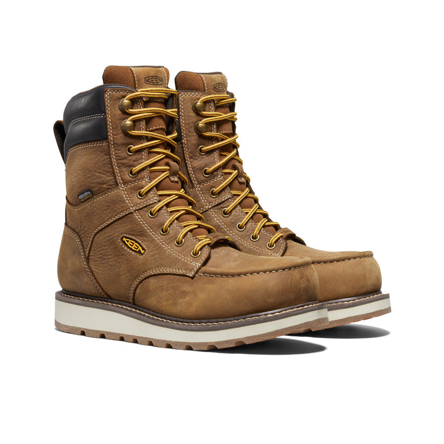 Men's Cincinnati 8\" Waterproof Boot (Carbon Toe) | Belgian/Sandshell