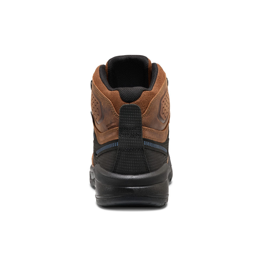 Men's Targhee IV Leather Waterproof Work Boot (Carbon Toe) | Bison/Black