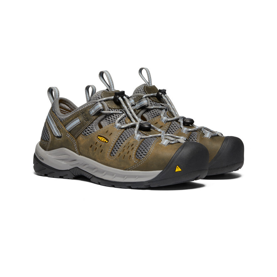 Women's Atlanta Cool II ESD (Steel Toe) | Gargoyle/Blue Fog