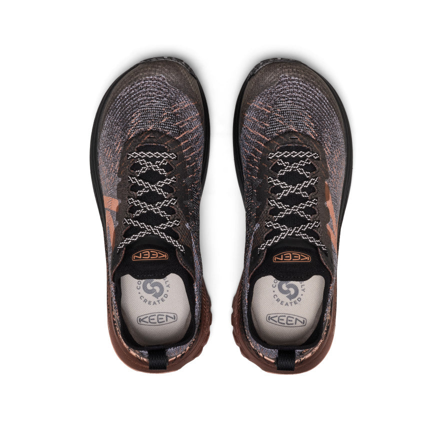 Women's Seek Trail Running Shoe | Black/Rose Gold