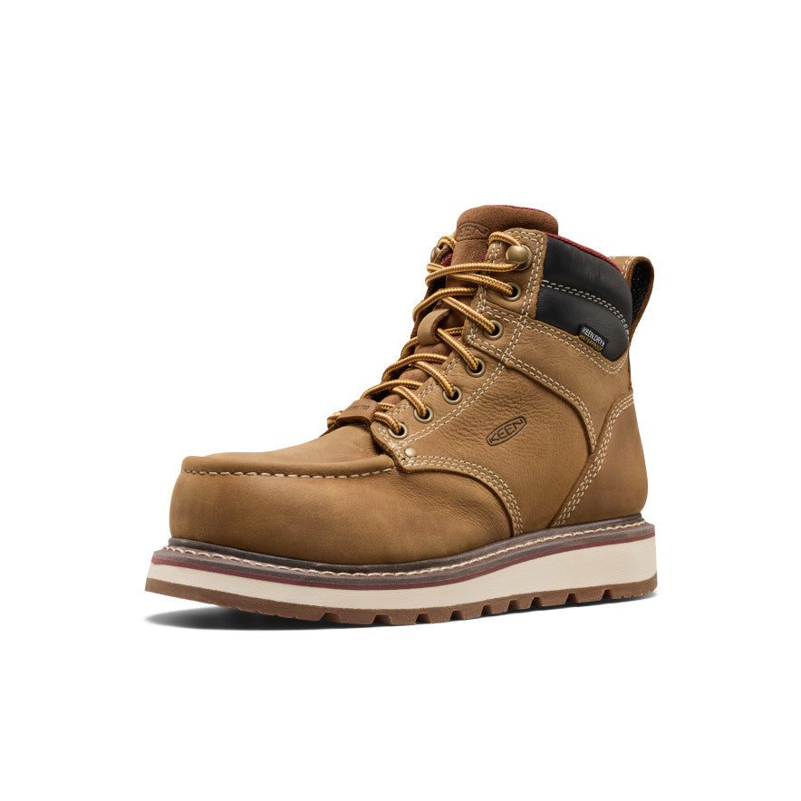 Women's Cincinnati 6\" Waterproof Boot (Carbon Toe) | Belgian/Sandshell