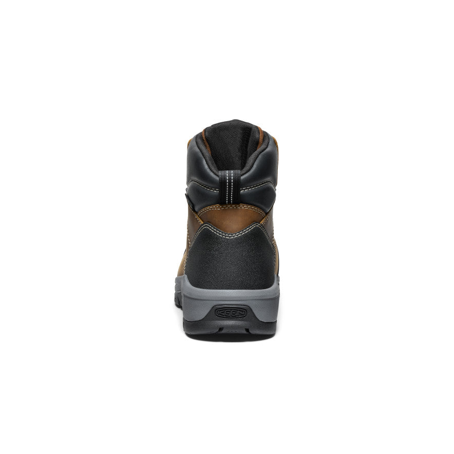 Men's Evanston 6\" Waterproof Boot INT MET (Carbon Toe) | Bison/Black