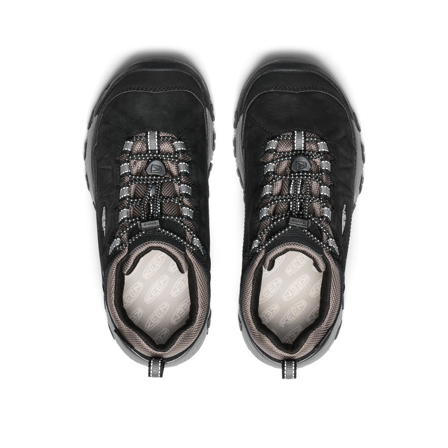 Big Kids' Targhee IV Waterproof Hiking Shoe | Black/Steel Grey