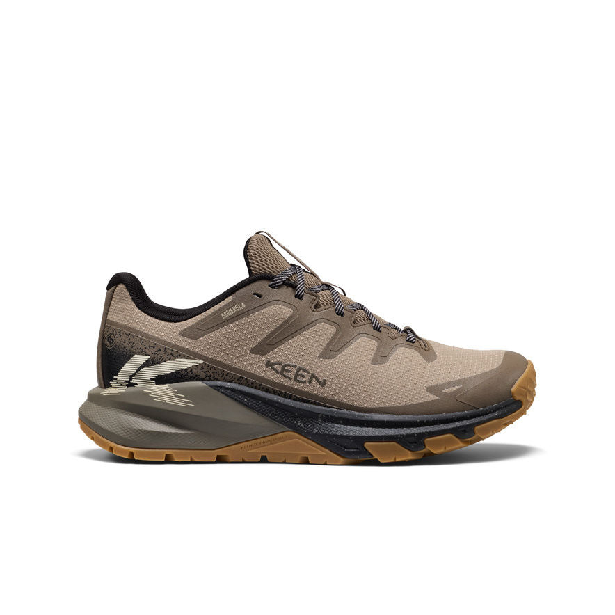 Men's Targhee Apex Wide Waterproof Hiking Shoe | Brindle/Canteen