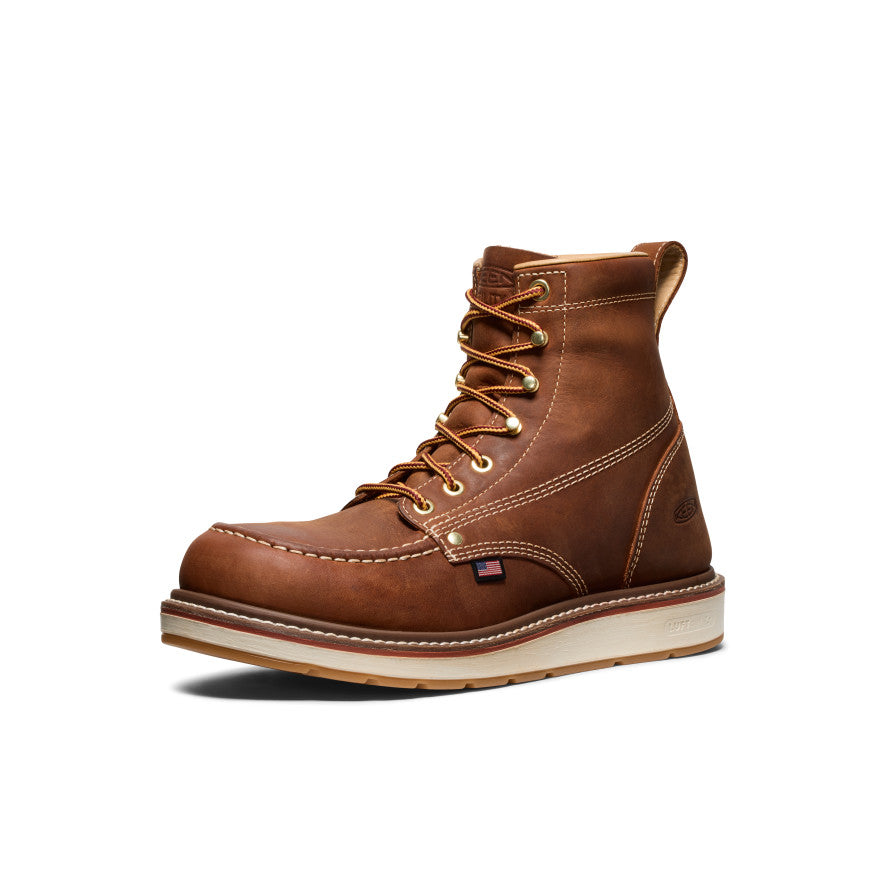Men's Liberty 6\" Boot (Soft Toe) | Leather Brown/Birch