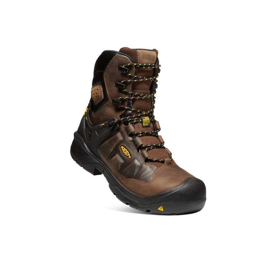 Men's Dover 8\" Insulated Waterproof Boot (Carbon Toe) | Dark Earth/Black