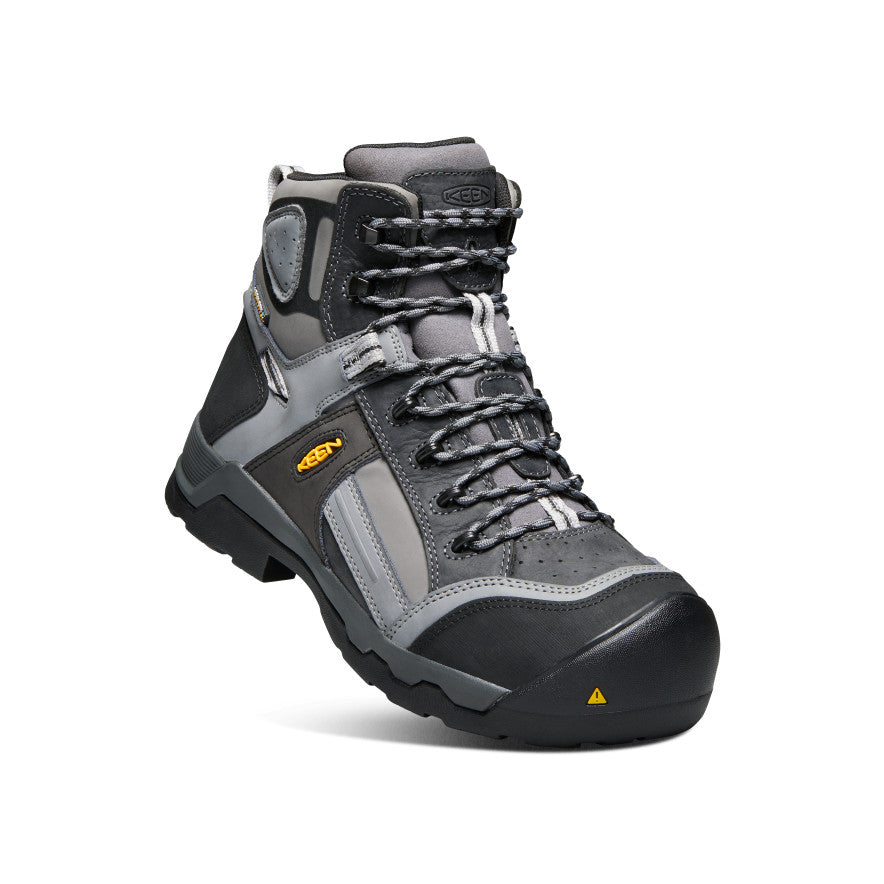 Men's Davenport 6\" Insulated Waterproof Boot (Composite Toe) | Magnet/Steel Grey
